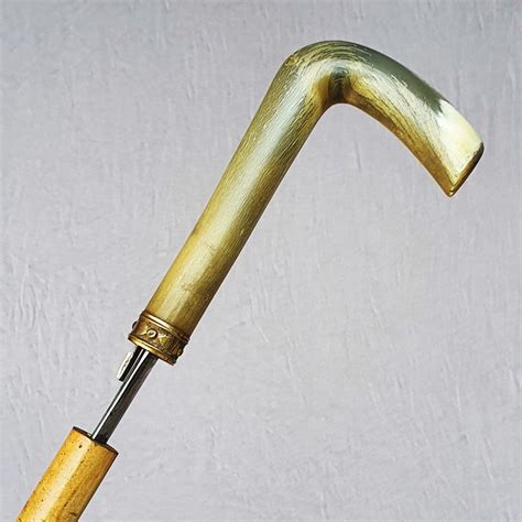 <b>Push button sword canes</b> It has an 18 1/4” Damascus steel blade that can be drawn from the metal shaft with the <b>push</b> buttonblade release. . Push button sword canes